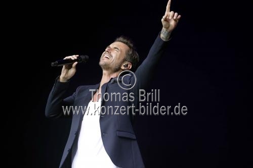 Deutscher Fernsehmoderator und Sänger Florian Silbereisen gastiert mit seiner Show 