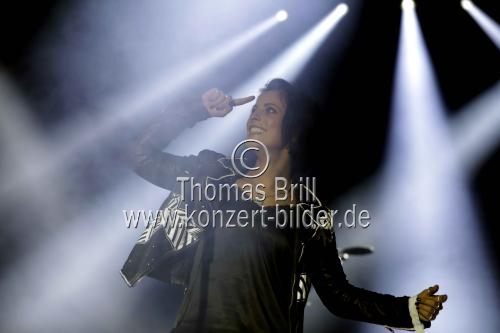 Deutsche Pop-Band Silbermond gastierte auf ihrer 