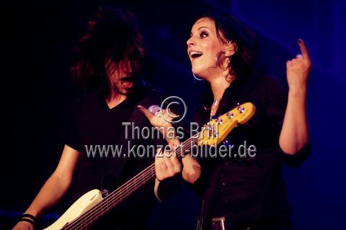 Deutsche Pop-Band Silbermond gastierte mit Sängerin Stefanie Kloß auf ihrer 
