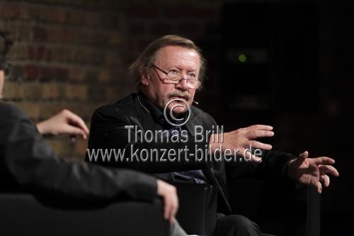 Deutscher Philosoph Peter Sloterdijk diskutiert mit Dr. Wolfram Eilenberger über 