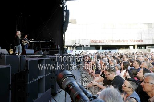 Amerikanische Punk- und Rockmusikerin und Rockpoetin Patti Smith gastiert mit ihrer Band auf ihrer 