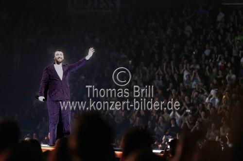 Britische Singer-Songwriter Sam Smith gastiert auf seiner 