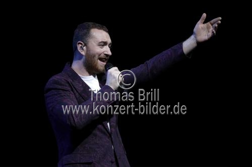 Britische Singer-Songwriter Sam Smith gastiert auf seiner 