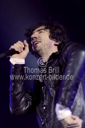 Britische Alternativ-Rockband Snow Patrol gastiert mit ihrem Sänger Gary Lightbody auf ihrer 