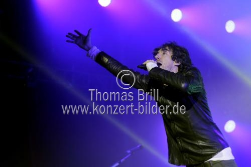 Britische Alternativ-Rockband Snow Patrol gastiert mit ihrem Sänger Gary Lightbody auf ihrer 
