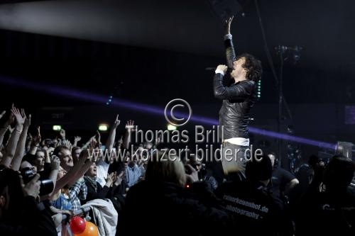 Britische Alternativ-Rockband Snow Patrol gastiert mit ihrem Sänger Gary Lightbody auf ihrer 