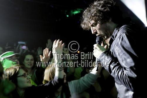 Britische Alternativ-Rockband Snow Patrol gastiert mit ihrem Sänger Gary Lightbody auf ihrer 