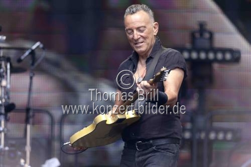 Amerikanischer Rockmusiker Bruce Springsteen gastiert mit seiner The E-Street-Band auf seiner 