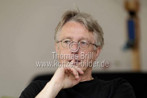 Joachim Steinigeweg und Leonie Haberkamp vom Allerweltskino e.V. im Interview über das Jubiläum 30 Jahre Allerweltskino im JFC Medienzentrum Köln (&copy; Thomas Brill)