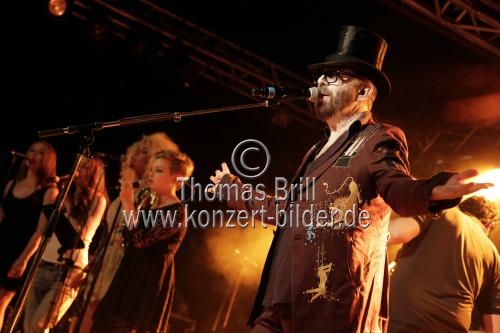 Britische Musiker Dave Stewart gastiert auf seiner 