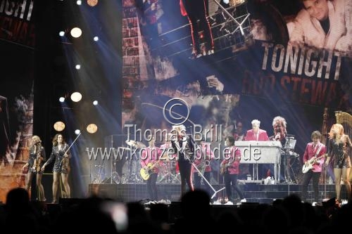 Britische Rock- und Pop-Sänger Rod Stewart gastiert auf seiner 