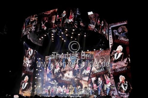 Britische Rock- und Pop-Sänger Rod Stewart gastiert auf seiner 