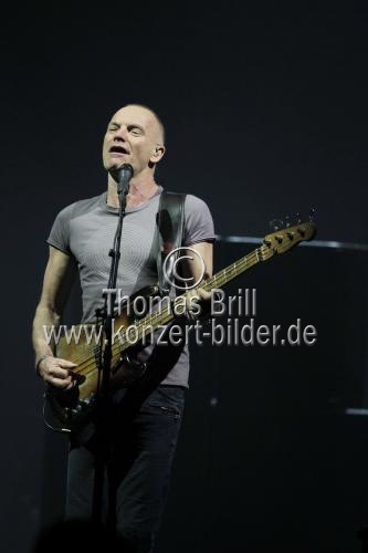 Britische Rock-Sänger Sting gastiert auf seiner 