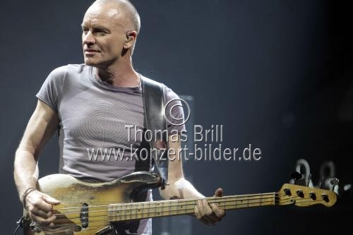 Britische Rock-Sänger Sting gastiert auf seiner 