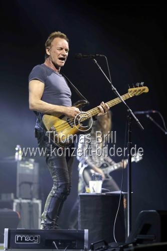 Britische Rock-Musiker Sting gastieren auf seiner 