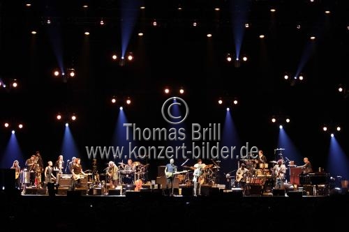 Amerikanische Musiker Paul Simon und der britische Rock-Sänger Sting gastieren auf ihrer 