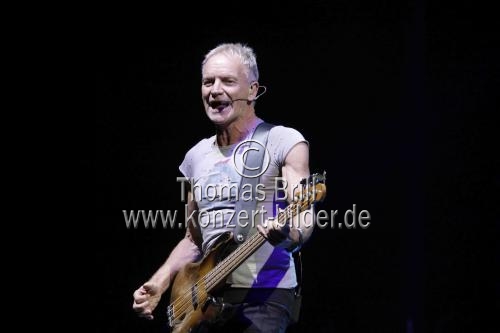 Britische Rock-Musiker Sting gastiert auf seiner 