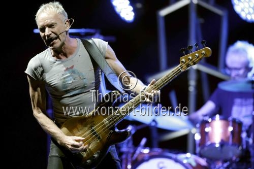 Britische Rock-Musiker Sting gastiert auf seiner 