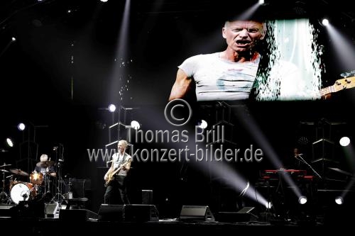 Britische Rock-Musiker Sting gastiert auf seiner 