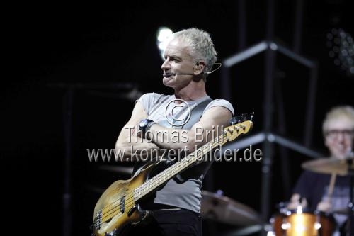 Britische Rock-Musiker Sting gastiert auf seiner 