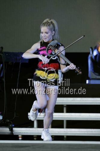 Amerikanische Violinistin Lindsey Stirling gastiert auf ihrer 