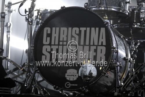 Österreichische Pop-Rock-Sängerin Christina Stürmer gastierte auf ihrer 