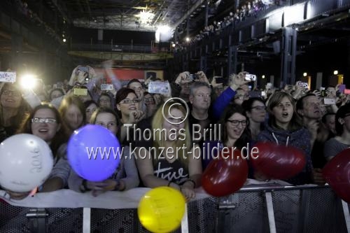 Österreichische Pop-Rock-Sängerin Christina Stürmer gastierte auf ihrer 