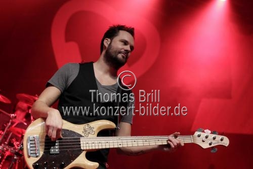 Österreichische Pop-Rock-Sängerin Christina Stürmer gastierte auf ihrer 