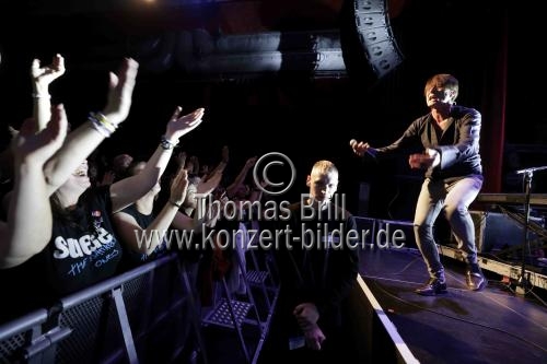 Britische Britpop-Rock-Band Suede gastiert auf ihrer 