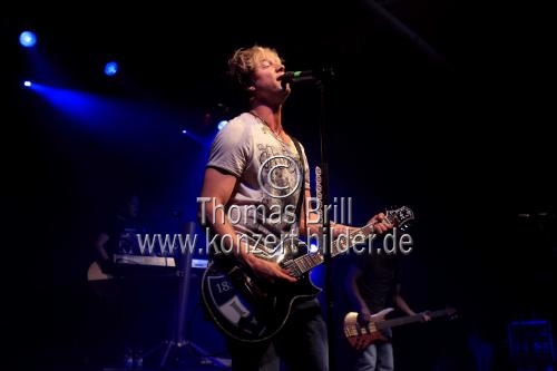 Finnische Rock-Band Sunrise Avenue gastiert auf ihrer 