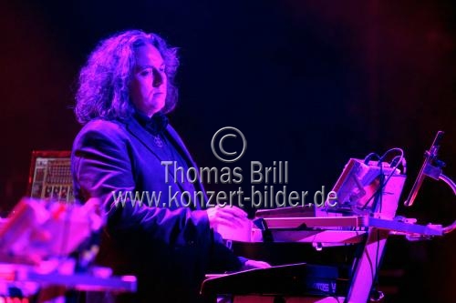 Deutsche Musikformation der elektronischen Musik Tangerine Dream gastiert auf ihrer 