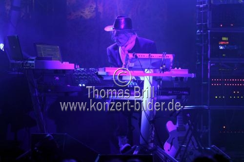 Deutsche Musikformation der elektronischen Musik Tangerine Dream gastiert auf ihrer 