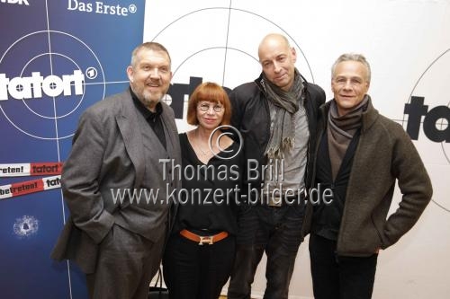 Premiere des TATORT „Freddy tanzt“ aus Köln mit Ballauf (Klaus J. Behrendt) und Schenk (Dietmar Bär) (&copy; Thomas Brill)