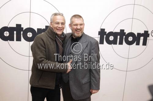 Premiere des TATORT „Freddy tanzt“ aus Köln mit Ballauf (Klaus J. Behrendt) und Schenk (Dietmar Bär) (© Thomas Brill)