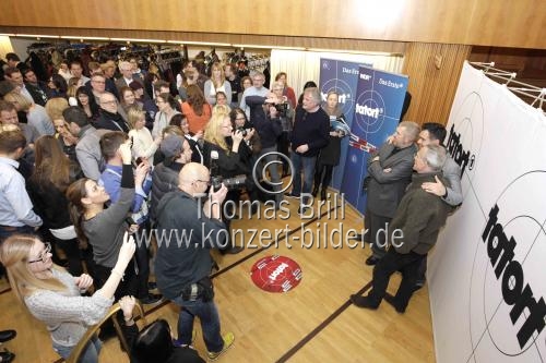 Premiere des TATORT „Freddy tanzt“ aus Köln mit Ballauf (Klaus J. Behrendt) und Schenk (Dietmar Bär) (&copy; Thomas Brill)