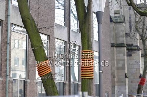Die Ausstellung „Textile Baumskulpturen – Urbane Zeichen“ des Künstlerpaars Barbara Esser und Wolfgang Horn gastiert vom 26. Februar bis Oktober 2026 im Museum für Angewante Kunst in Köln (&copy; Thomas Brill)