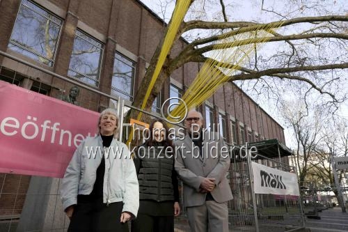 Die Ausstellung „Textile Baumskulpturen – Urbane Zeichen“ des Künstlerpaars Barbara Esser und Wolfgang Horn gastiert vom 26. Februar bis Oktober 2026 im Museum für Angewante Kunst in Köln (&copy; Thomas Brill)