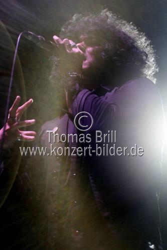 Mexikanisch-puertoricanische Rockband The Mars Volta gastierten mit Sänger Cedric Bixler-Zavala und Gitarristen Omar Alfredo Rodriguez-Lopez auf ihrer 