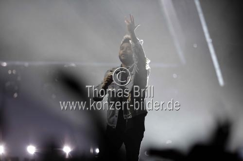 Kanadischer R&B-Musiker Abel Makkonen Tesfaye alias The Weeknd gastiert auf seiner 
