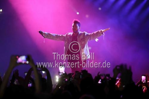 Kanadischer R&B-Musiker Abel Makkonen Tesfaye alias The Weeknd gastiert auf seiner 