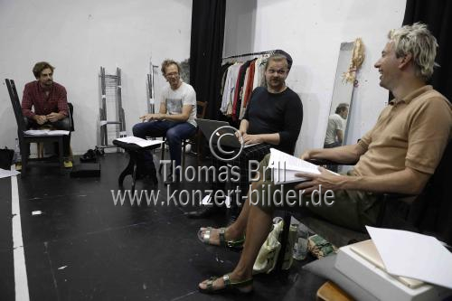 Proben zur Komödie von Nikolai Gogol 
