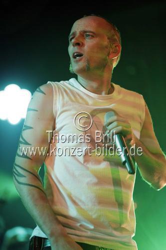 Deutscher Hip-Hop-Sänger Thomas D gastiert auf seiner 