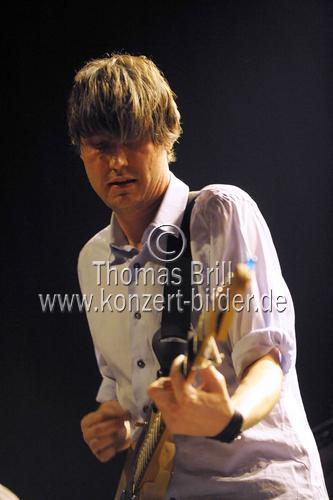 Deutsche Indie-Rock-Band Tocotronic gastierte mit Sänger Dirk von Lowtzow auf ihrer 