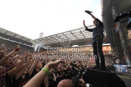 Deutsche Rock-Band Die Toten Hosen gastiert auf ihrer 