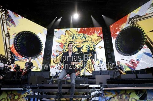 Deutsche Rock-Band Die Toten Hosen gastiert auf ihrer 