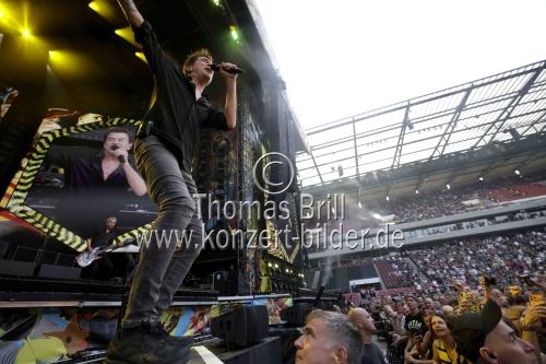 Deutsche Rock-Band Die Toten Hosen gastiert auf ihrer 