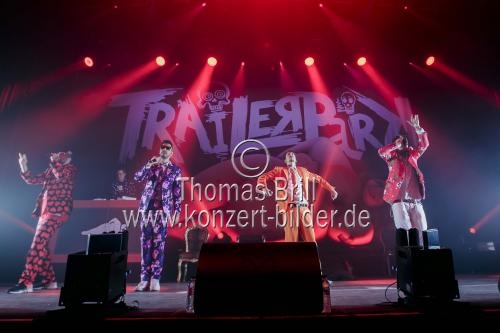 Deutsche Hip-Hop-Indie-Band Trailerpark gastiert auf ihrer 