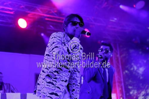 Deutsche Hip-Hop-Indie-Band Trailerpark gastiert auf ihrer 