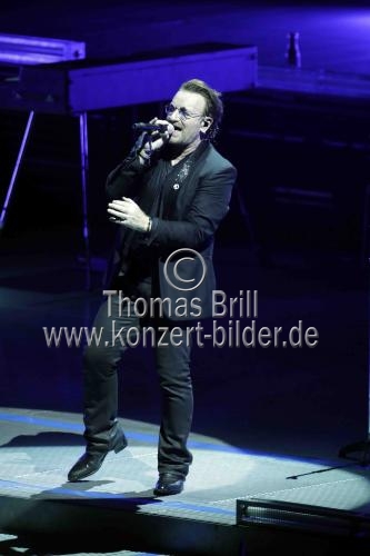 Irische Rockband U2 gastiert auf ihrer 