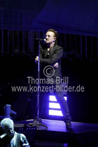 Irische Rockband U2 gastiert auf ihrer 